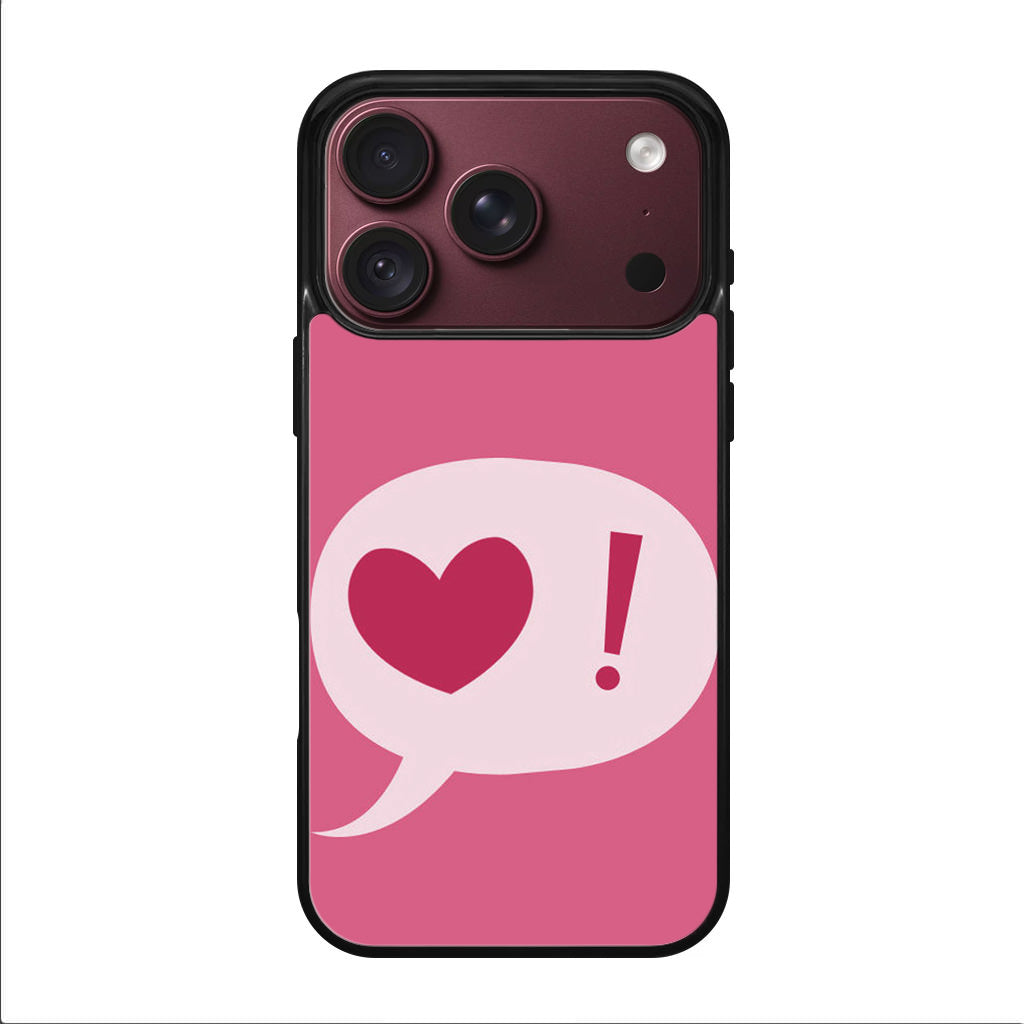 Love Pink iPhone 18 Pro / 18 Pro Max Case