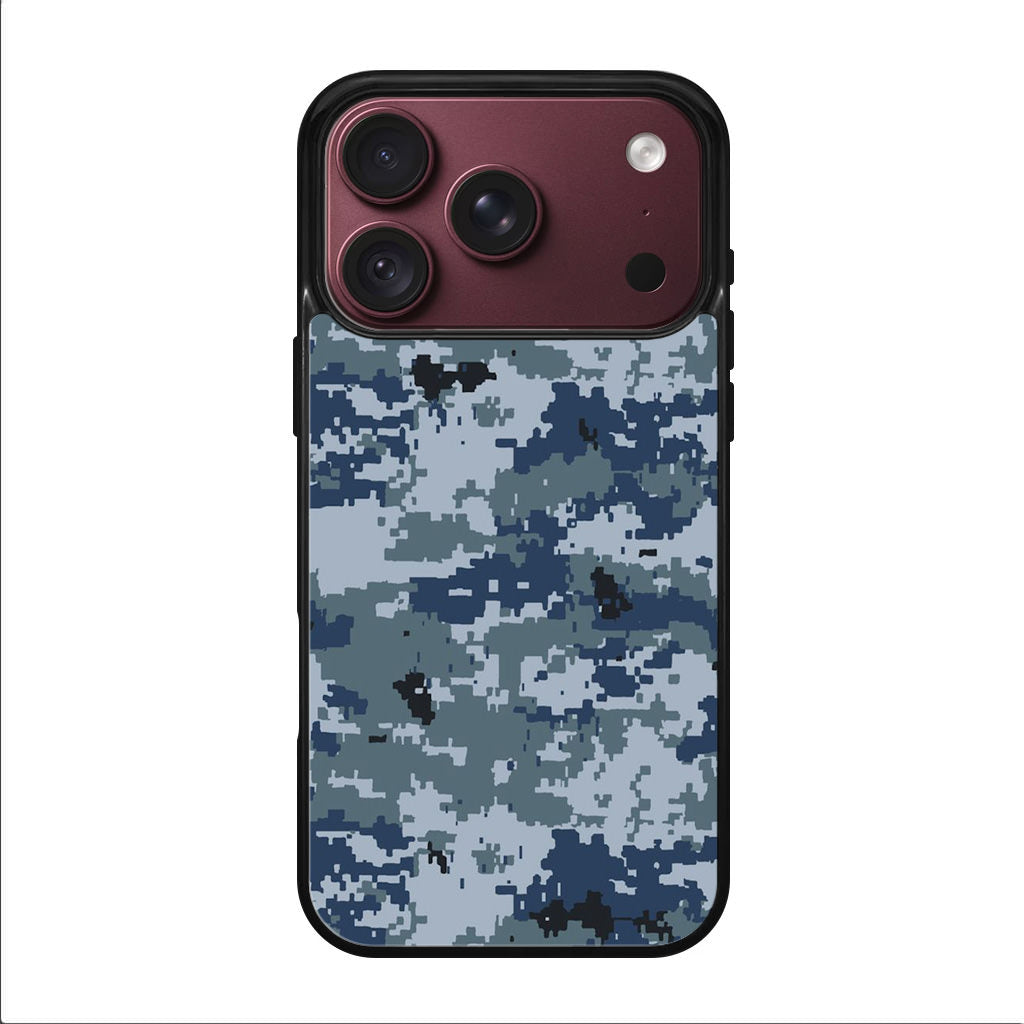 Navy Camo iPhone 18 Pro / 18 Pro Max Case