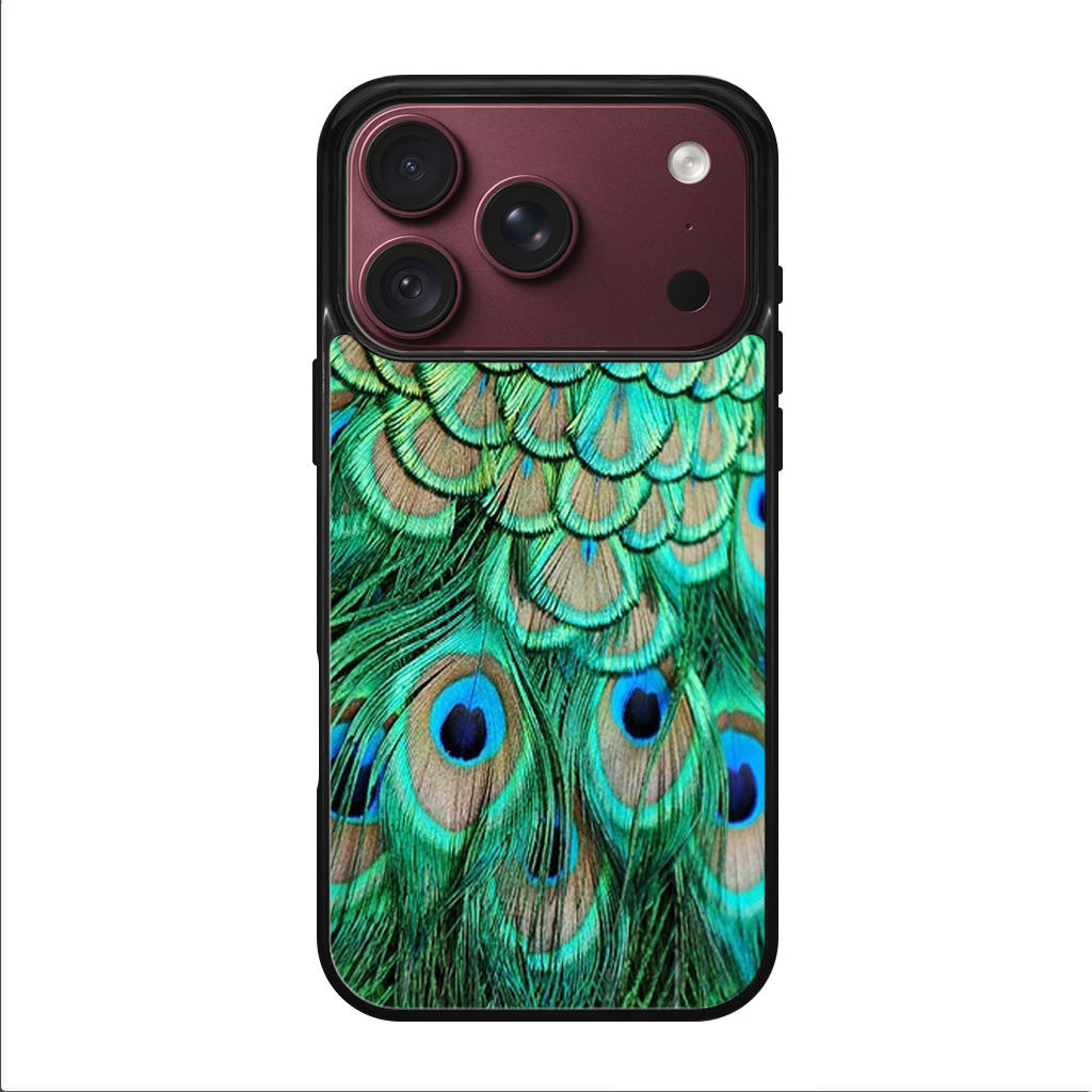 Peacock Feather iPhone 18 Pro / 18 Pro Max Case