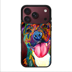Pitbull Painting Art iPhone 18 Pro / 18 Pro Max Case