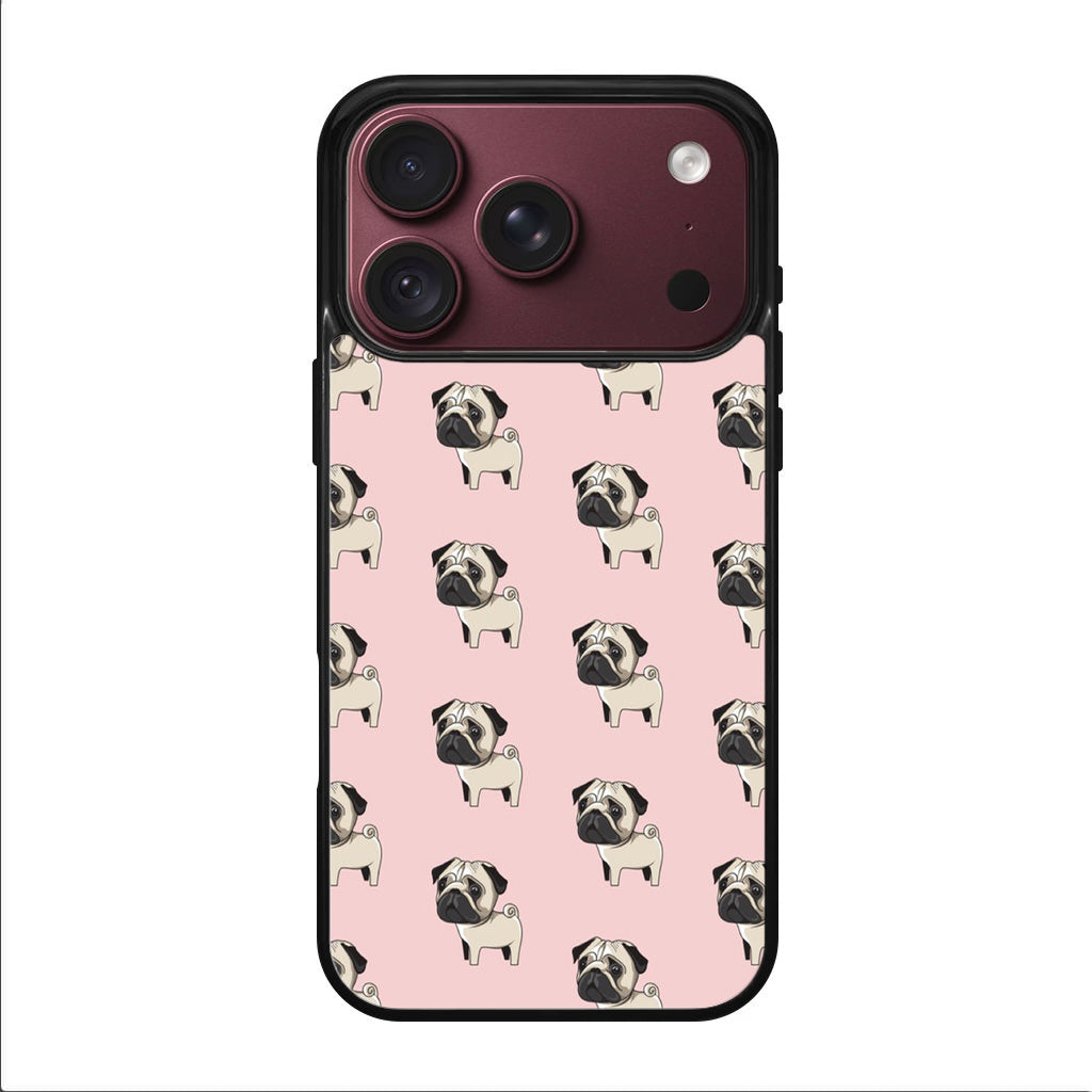 Pugs Pattern iPhone 18 Pro / 18 Pro Max Case
