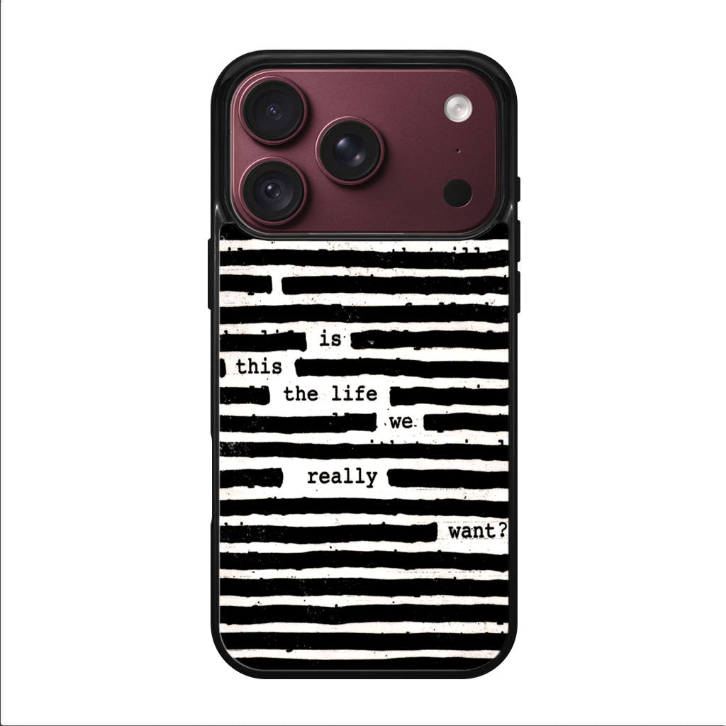 Roger Waters Is This the Life We Really Want iPhone 18 Pro / 18 Pro Max Case