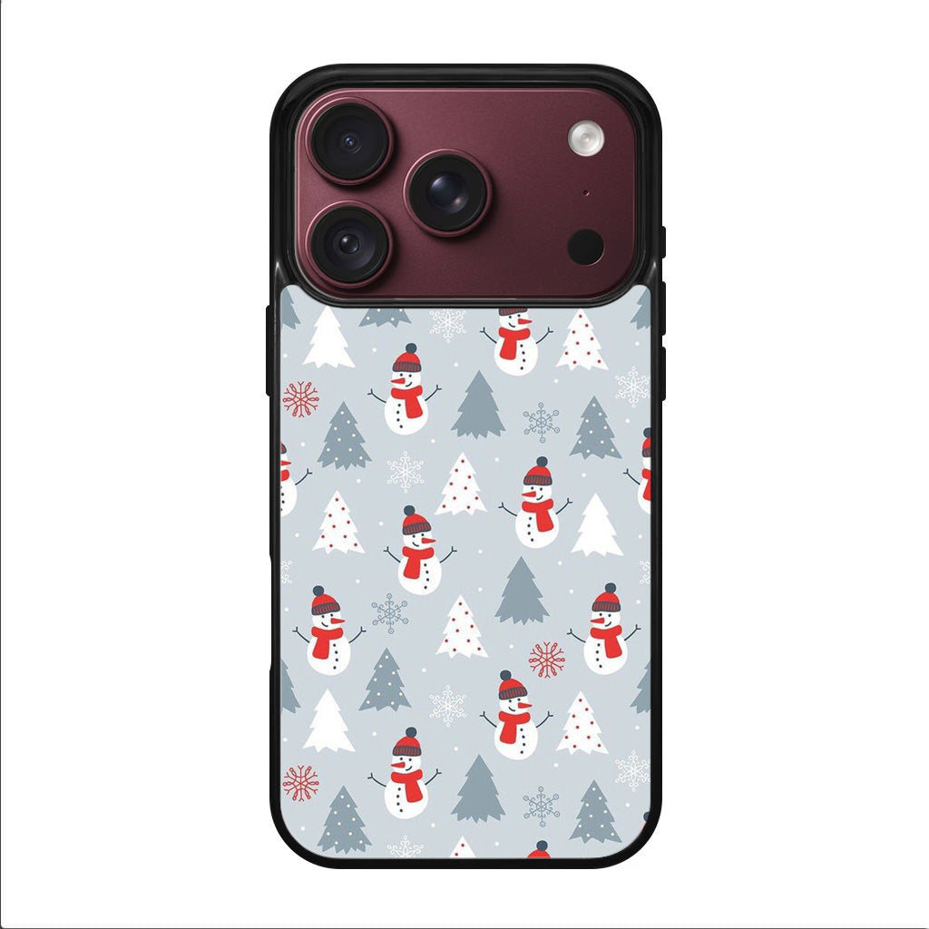 Snowmans Pattern iPhone 18 Pro / 18 Pro Max Case
