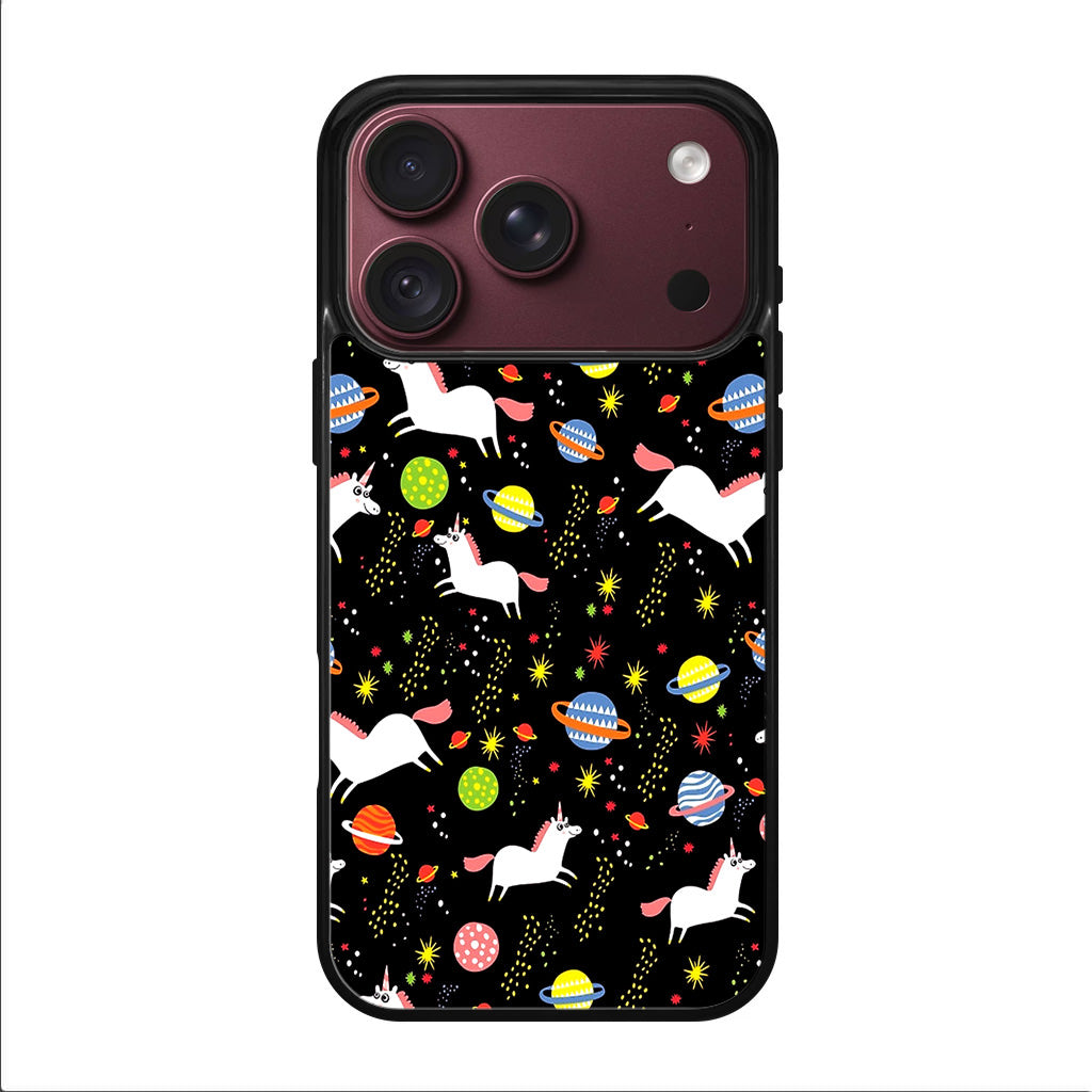 Space Unicorn Pattern iPhone 18 Pro / 18 Pro Max Case
