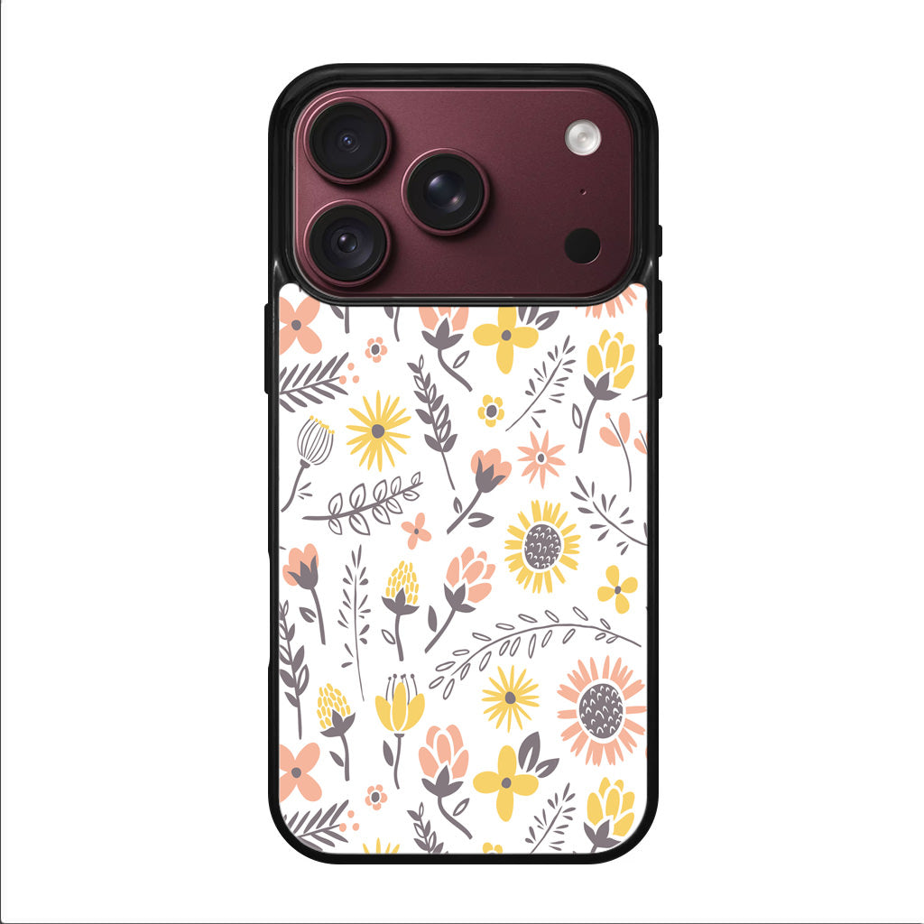 Spring Things Pattern iPhone 18 Pro / 18 Pro Max Case