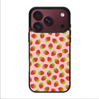 Strawberries Pattern iPhone 18 Pro / 18 Pro Max Case