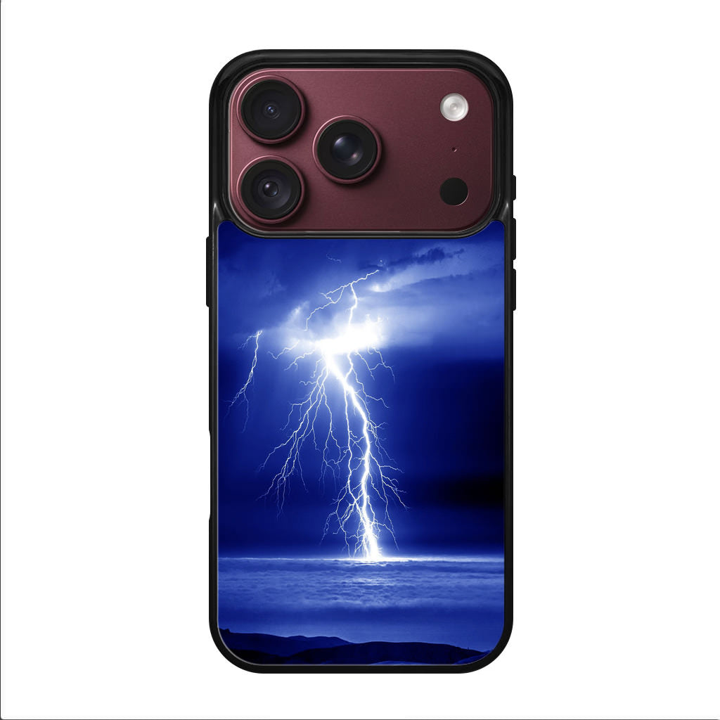 Thunder Over The Sea iPhone 18 Pro / 18 Pro Max Case