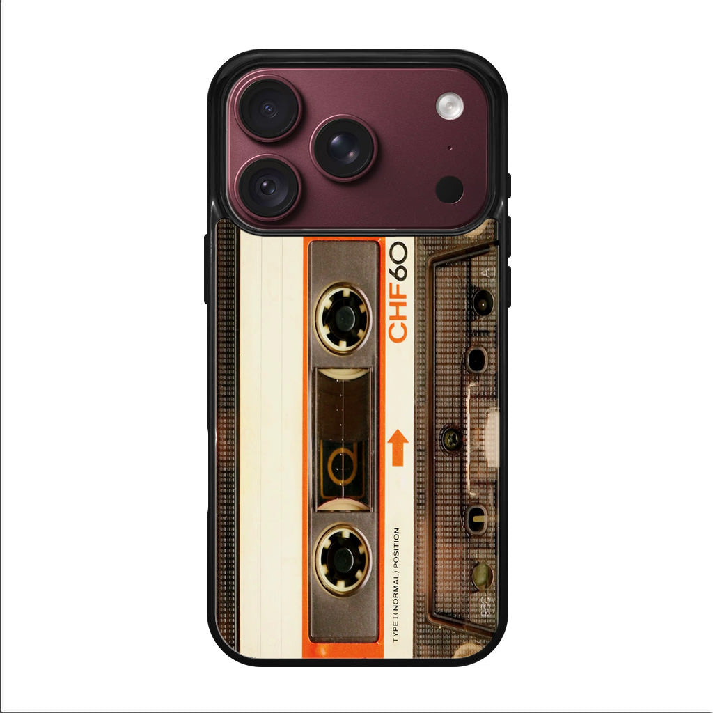 Vintage Audio Cassette iPhone 18 Pro / 18 Pro Max Case