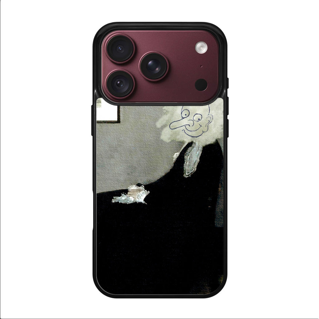 Whistler's Mother by Mr. Bean iPhone 18 Pro / 18 Pro Max Case