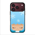 Winter Afro Girl iPhone 18 Pro / 18 Pro Max Case
