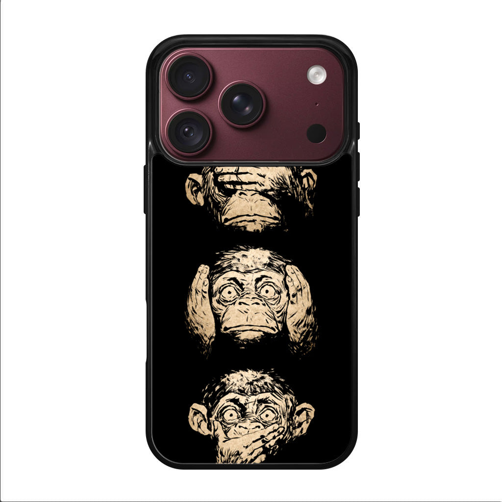 3 Wise Monkey iPhone 18 Pro / 18 Pro Max Case