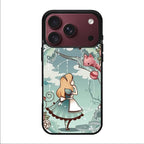 Alice And Cheshire Cat Poster iPhone 18 Pro / 18 Pro Max Case