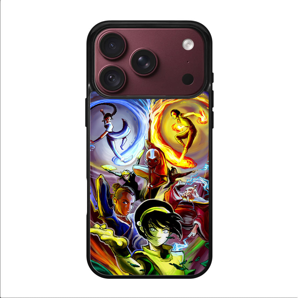 Avatar The Last Airbender Characters iPhone 18 Pro / 18 Pro Max Case