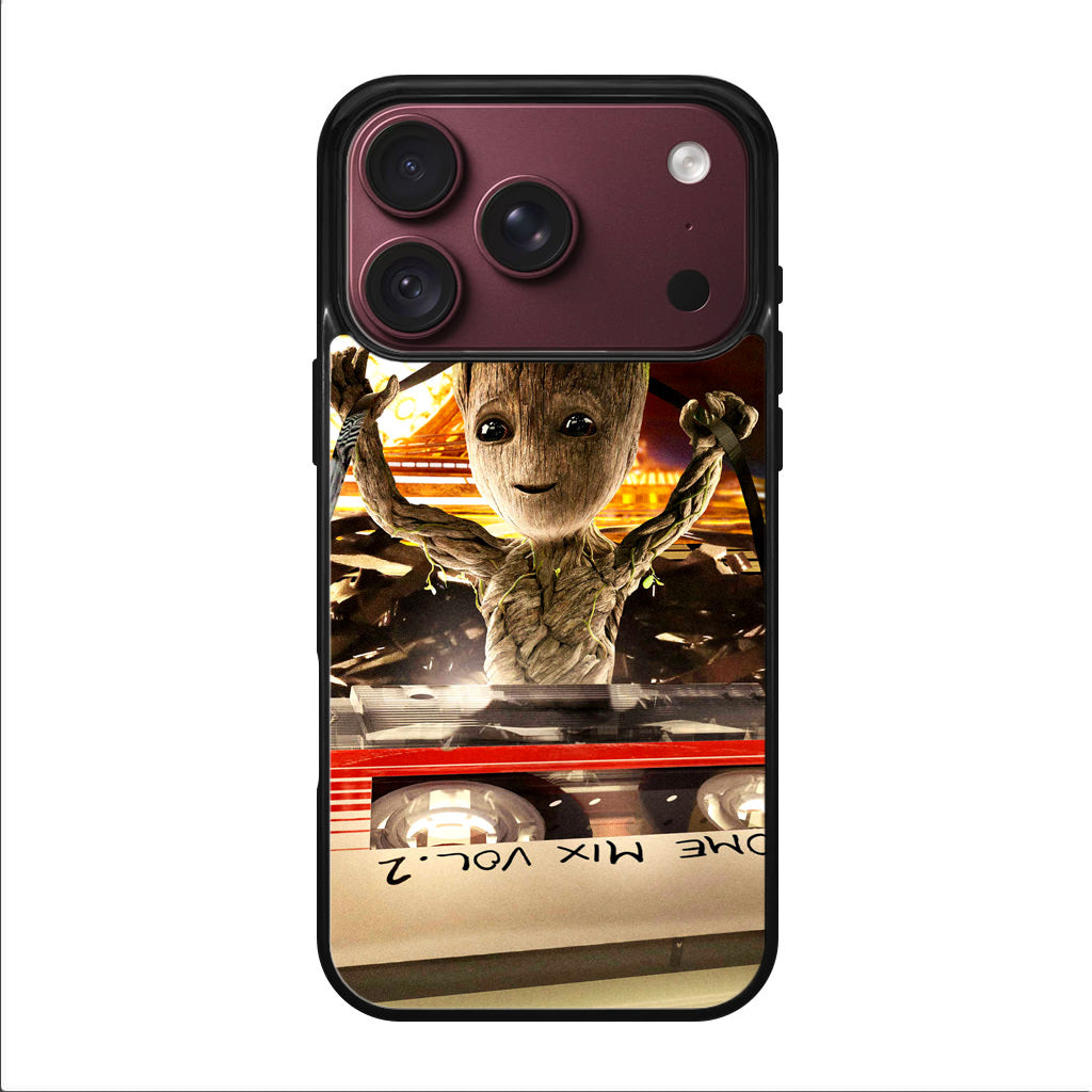 Baby Groot Mix Vol 2 iPhone 18 Pro / 18 Pro Max Case