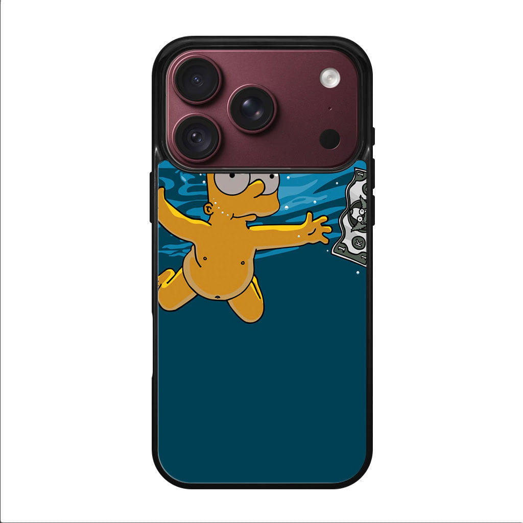 Bart Swimming For Money iPhone 18 Pro / 18 Pro Max Case