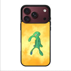 Bold and Brash Squidward Painting iPhone 18 Pro / 18 Pro Max Case