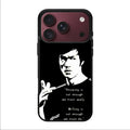 Bruce Lee Quotes iPhone 18 Pro / 18 Pro Max Case