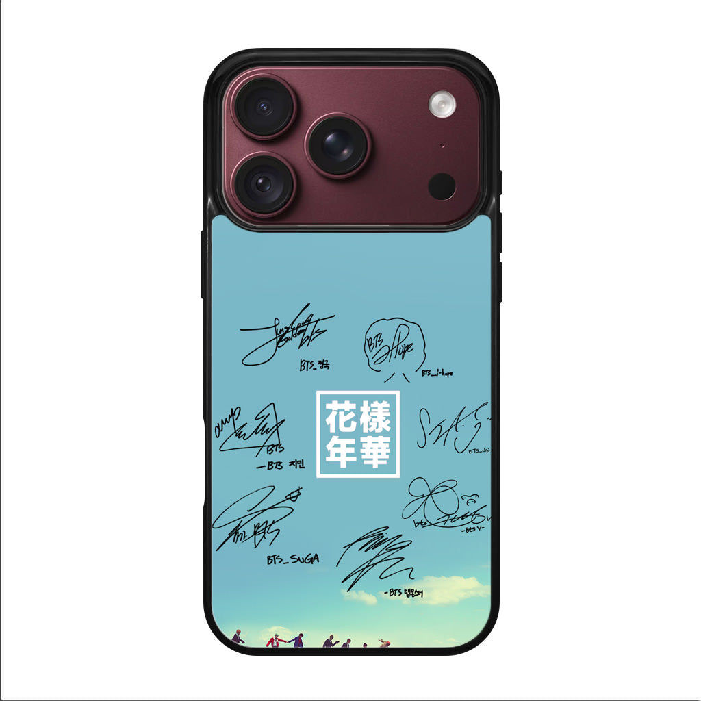 BTS Signature iPhone 18 Pro / 18 Pro Max Case