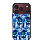 BTS Suga Blue Aesthetic Collage iPhone 18 Pro / 18 Pro Max Case