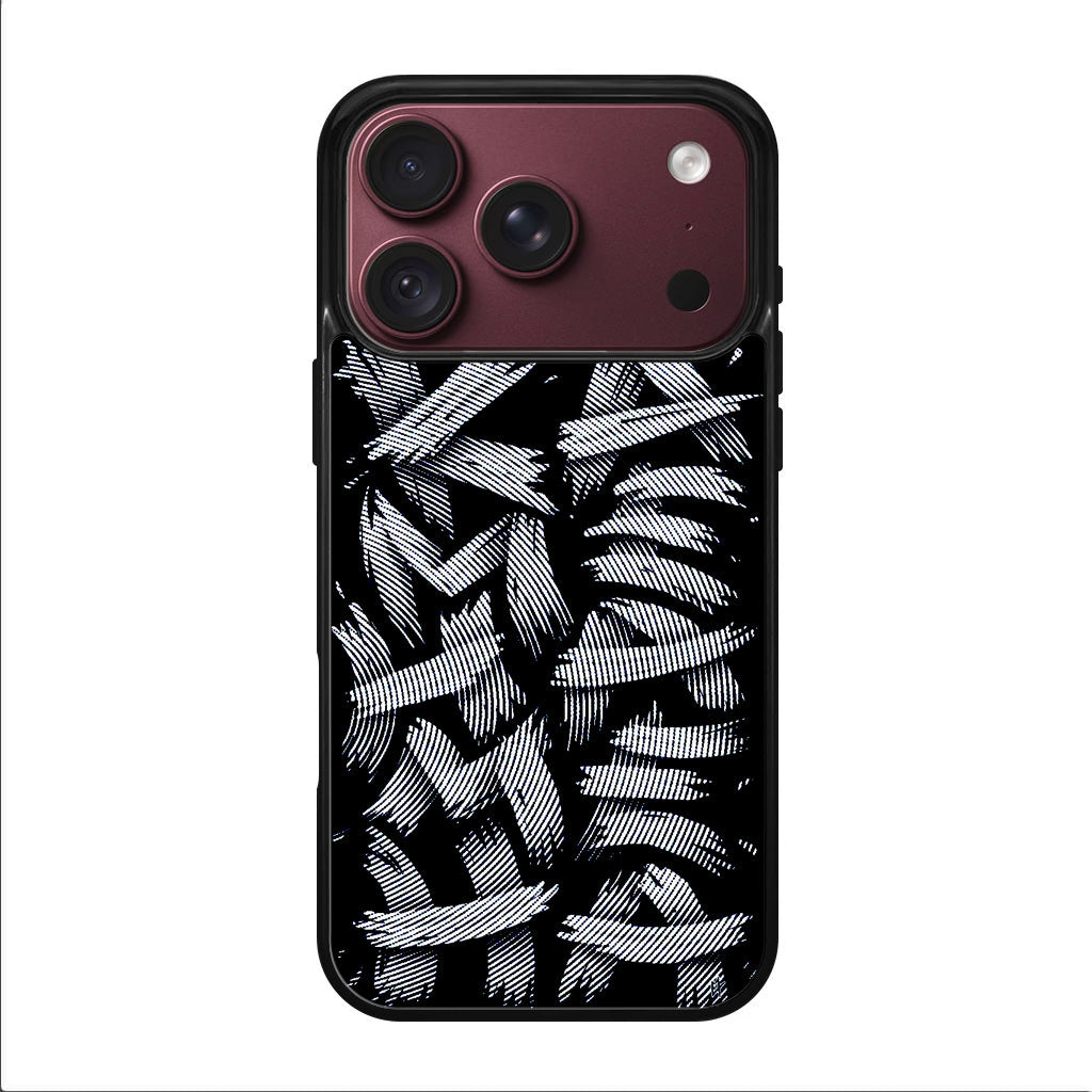 Dragon Ball Kamehameha Font Art iPhone 18 Pro / 18 Pro Max Case