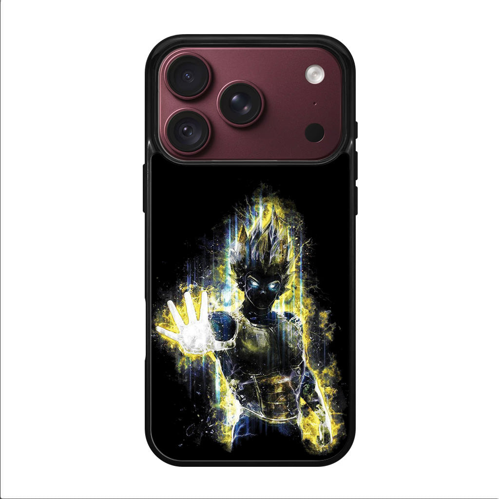 Dragon Ball Z Vegeta Bad Saiyan Prince iPhone 18 Pro / 18 Pro Max Case