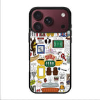 Friends TV Show Central Perk Sticker iPhone 18 Pro / 18 Pro Max Case