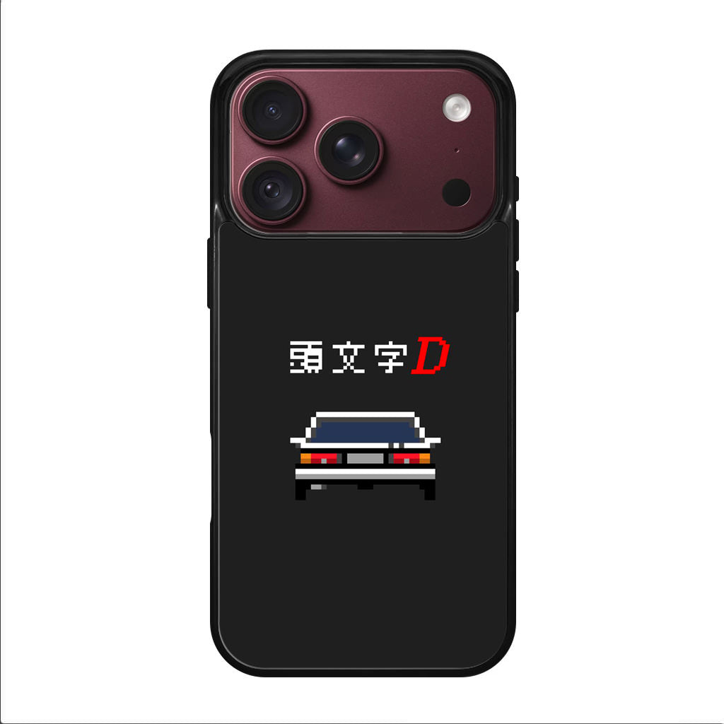 Initial D Pixel Art iPhone 18 Pro / 18 Pro Max Case