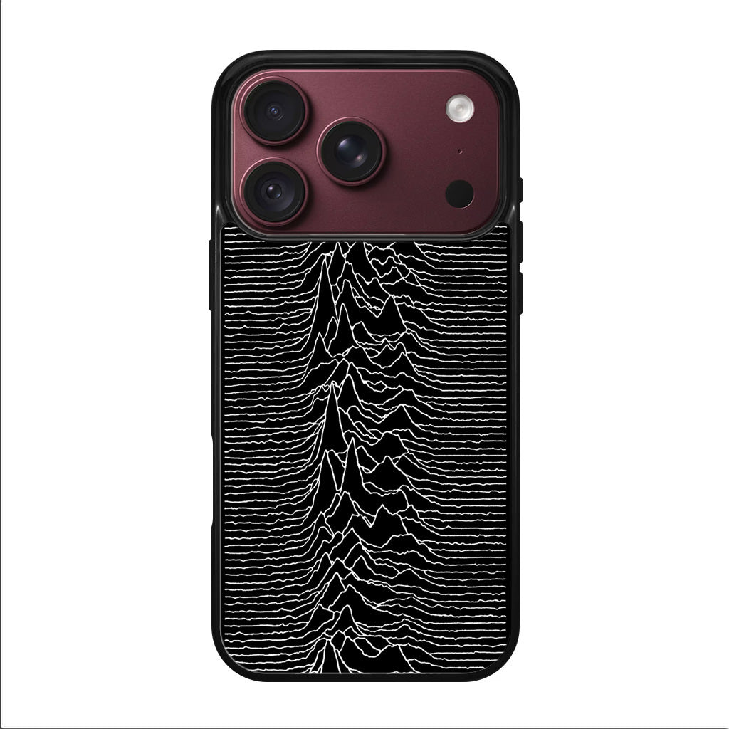 Joy Division Unknown Pleasures iPhone 18 Pro / 18 Pro Max Case