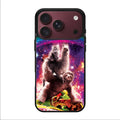 LLama Sloth And Cat Playing Together iPhone 18 Pro / 18 Pro Max Case