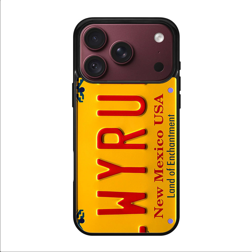 LWYRUP License Plate iPhone 18 Pro / 18 Pro Max Case