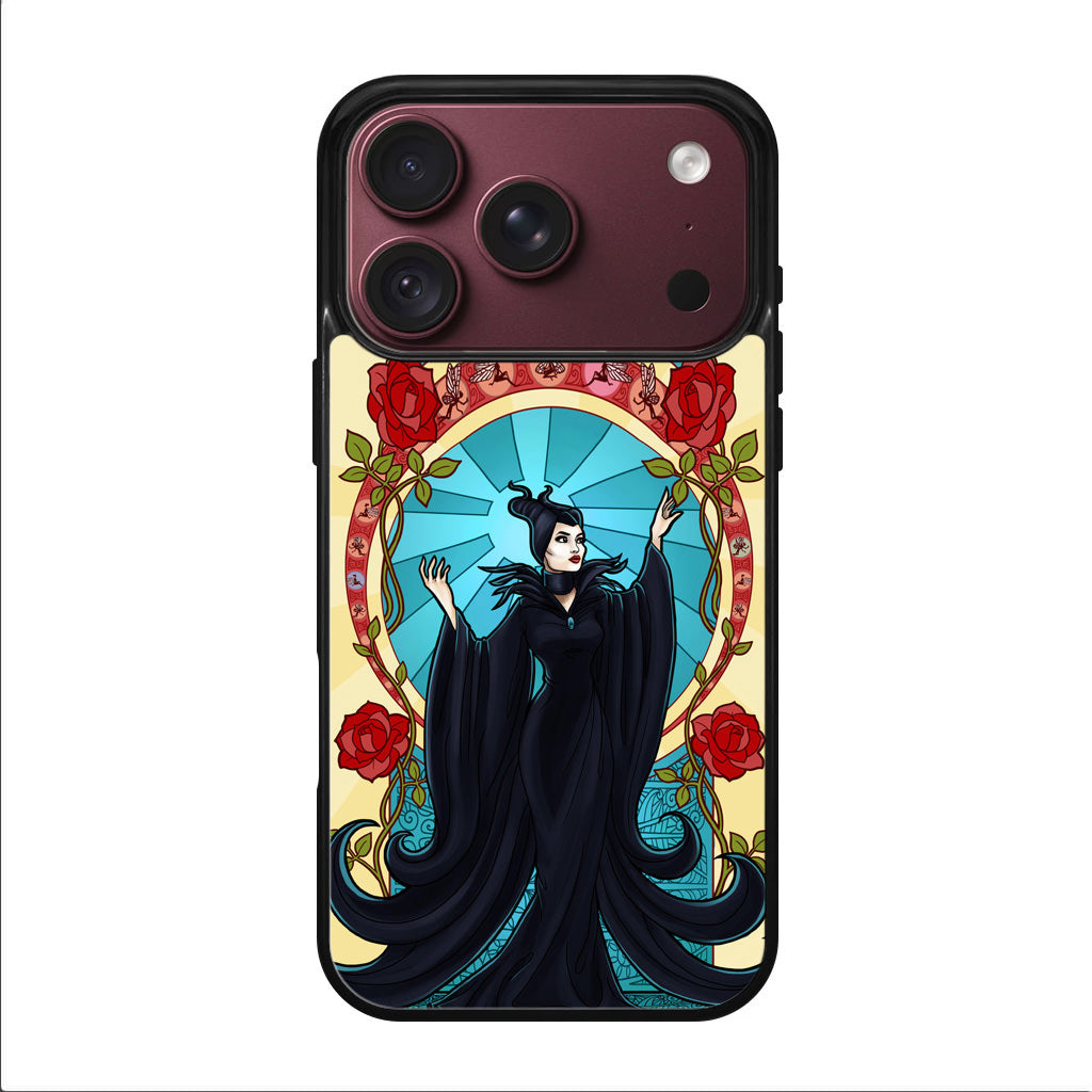 Maleficent With Flower iPhone 18 Pro / 18 Pro Max Case