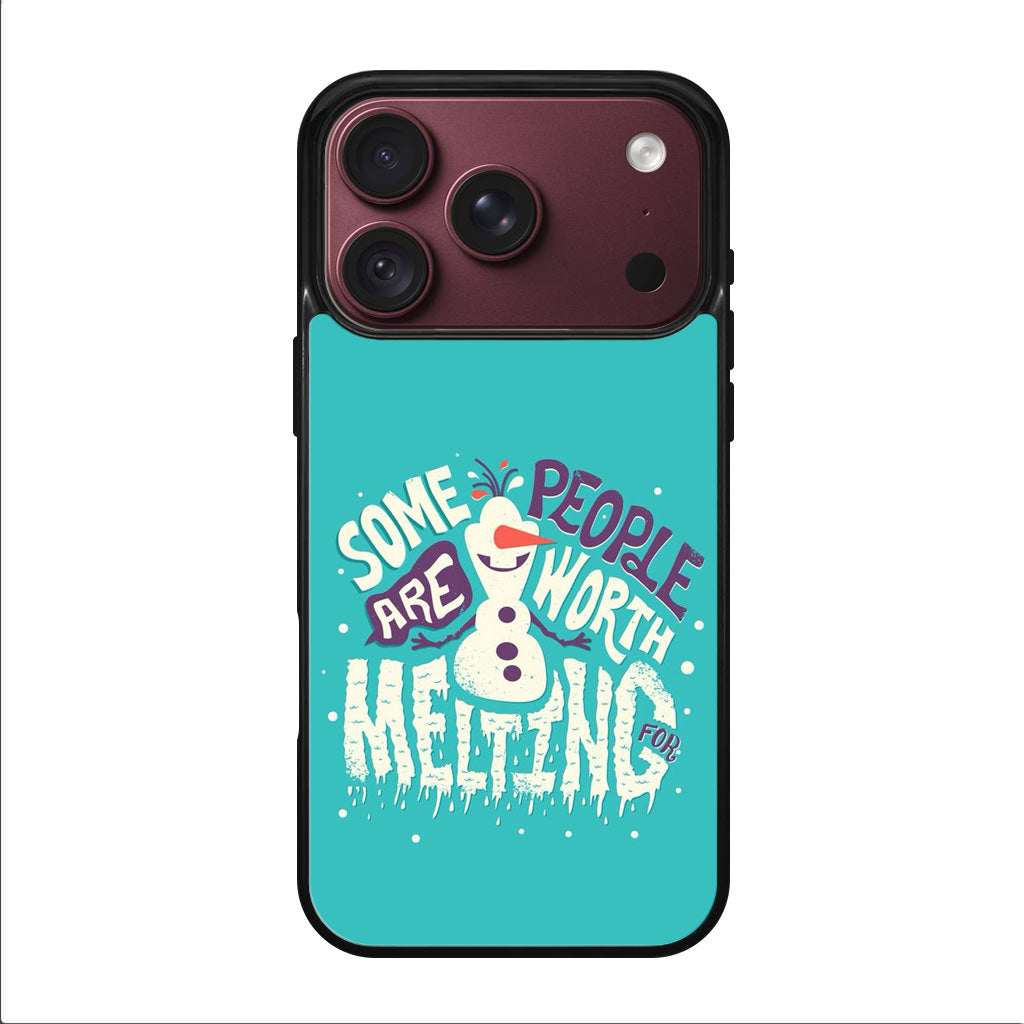 Olaf Frozen Is Melting iPhone 18 Pro / 18 Pro Max Case