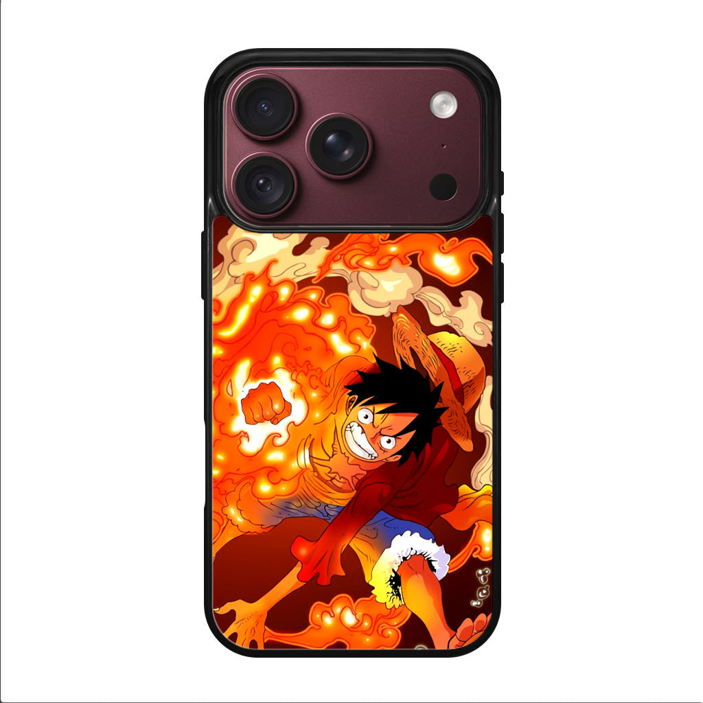 One Piece Luffy Red Hawk iPhone 18 Pro / 18 Pro Max Case