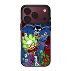 Rick And Morty Bat And Joker Clown iPhone 18 Pro / 18 Pro Max Case