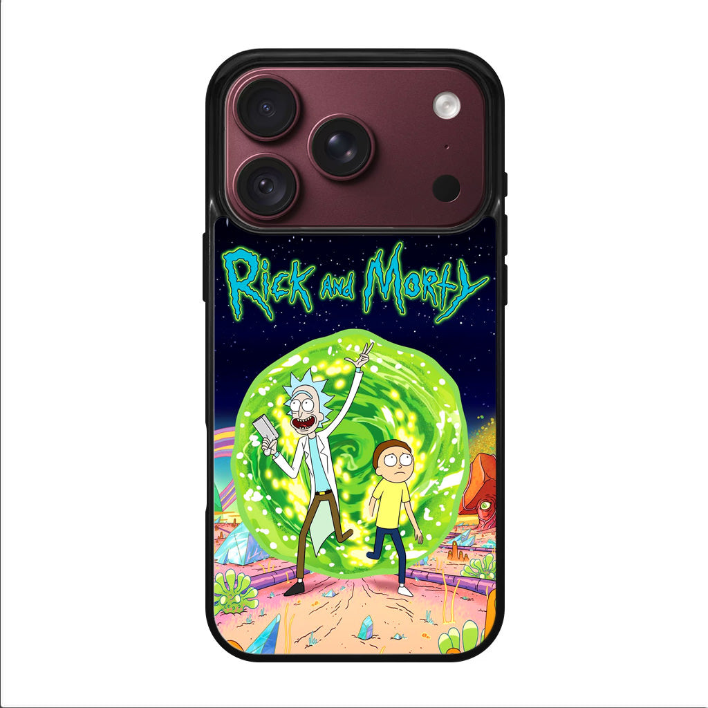 Rick And Morty Portal Gun iPhone 18 Pro / 18 Pro Max Case