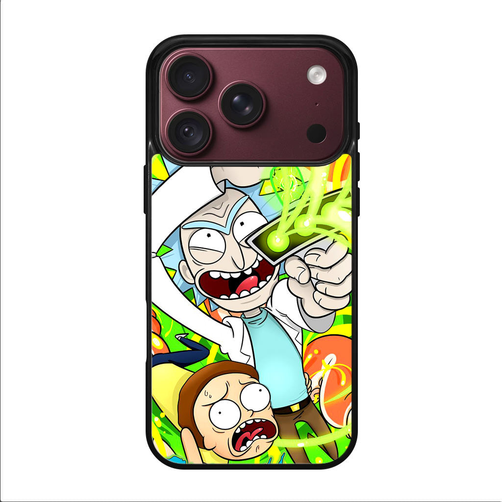 Rick And Morty Shoot Portal Gun iPhone 18 Pro / 18 Pro Max Case