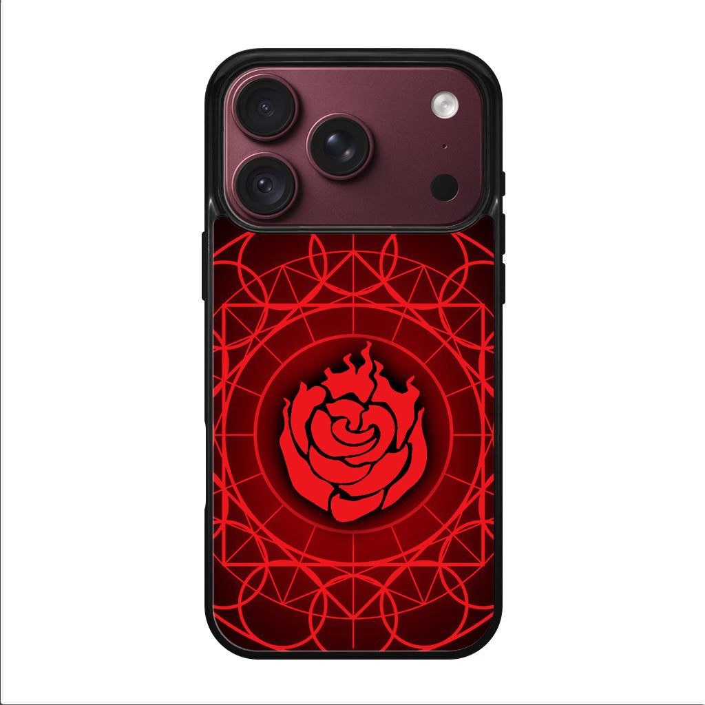 Ruby Rose Symbol RWBY iPhone 18 Pro / 18 Pro Max Case