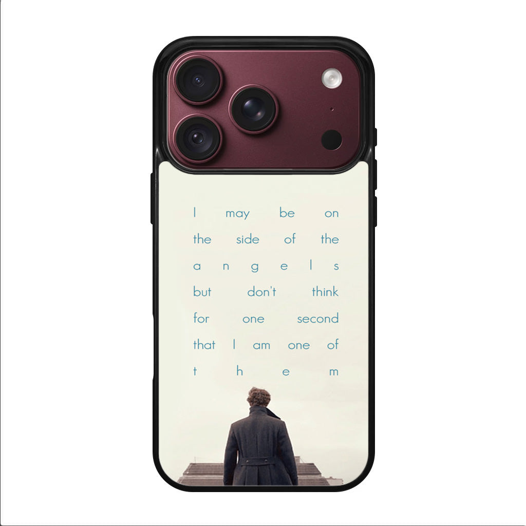 Sherlock Holmes Quote iPhone 18 Pro / 18 Pro Max Case