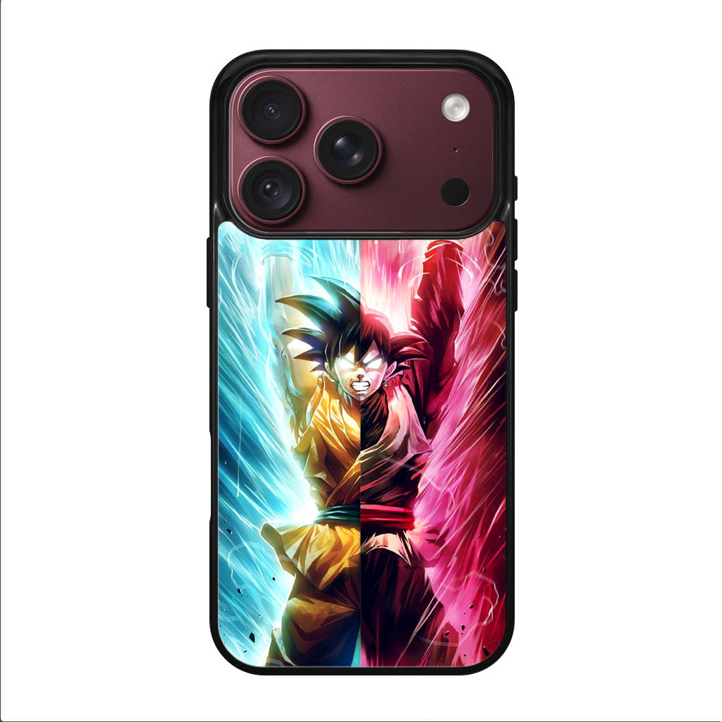 Spirit Bomb Split Goku Dragon Ball iPhone 18 Pro / 18 Pro Max Case