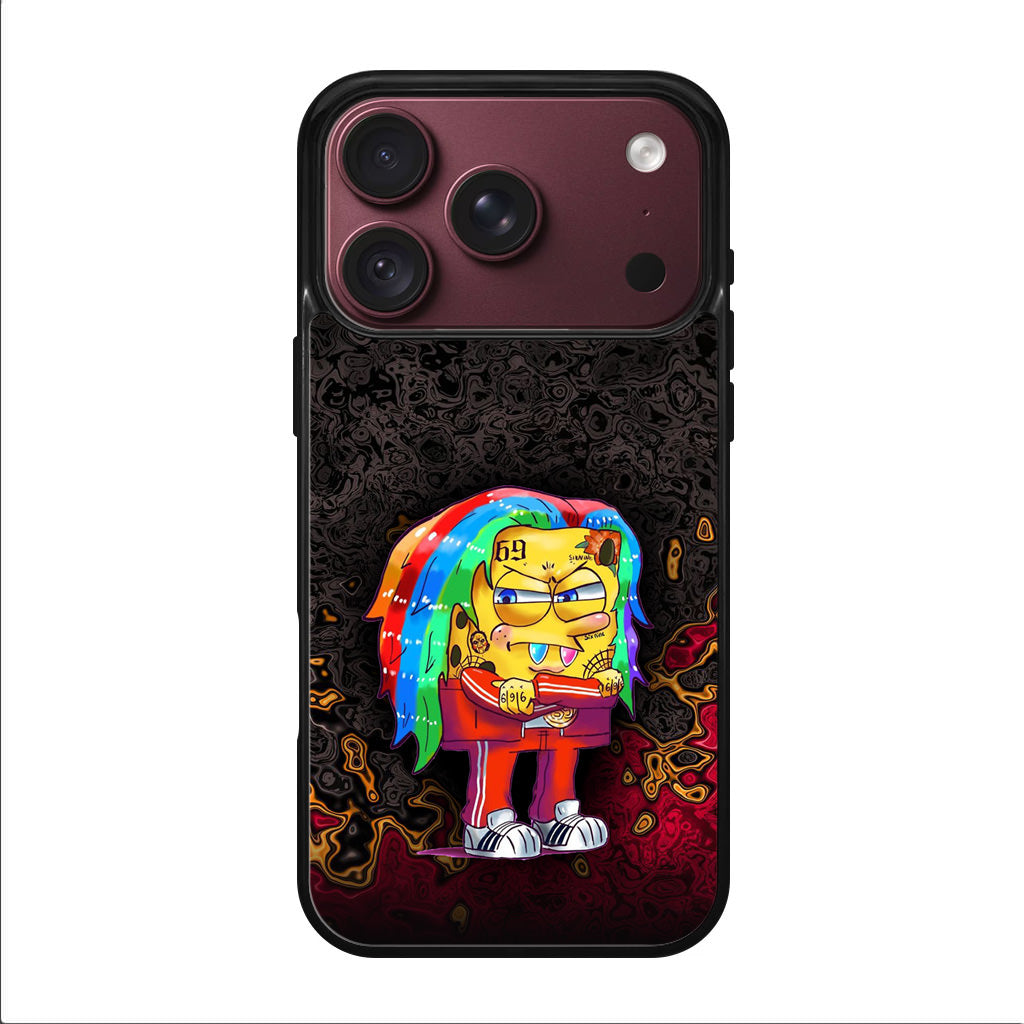Sponge Hypebeast 69 Mode iPhone 18 Pro / 18 Pro Max Case