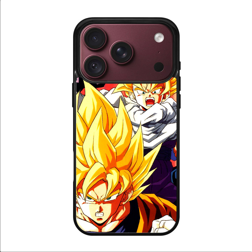 Super Saiyan Goku And Gohan iPhone 18 Pro / 18 Pro Max Case