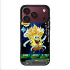 Super Saiyan Spongebob Card iPhone 18 Pro / 18 Pro Max Case