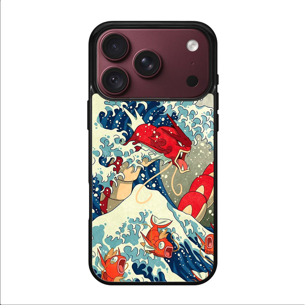 The Great Wave Of Gyarados iPhone 18 Pro / 18 Pro Max Case