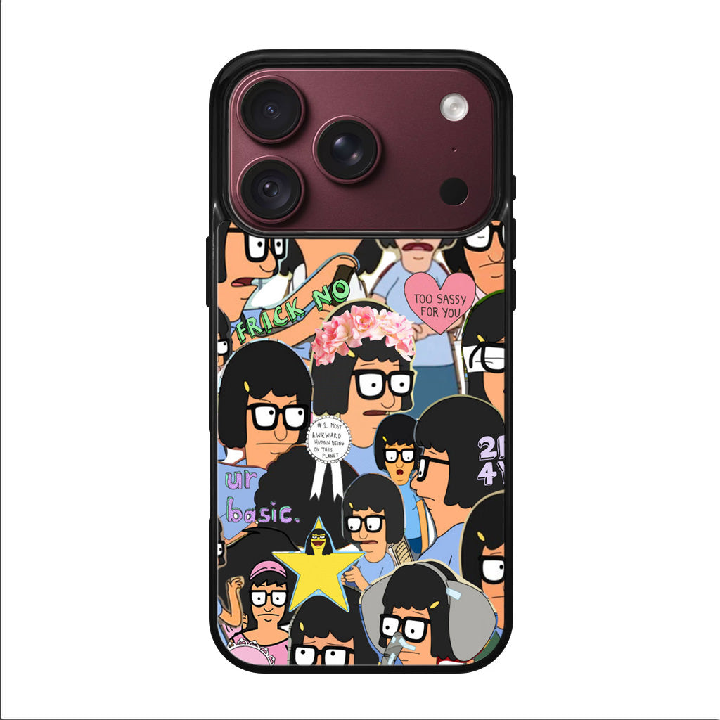 Tina Belcher Collage iPhone 18 Pro / 18 Pro Max Case