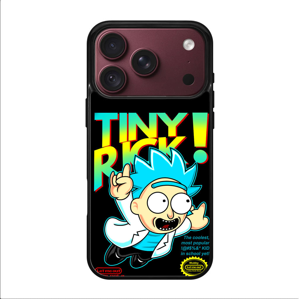 Tiny Rick Let Me Out iPhone 18 Pro / 18 Pro Max Case