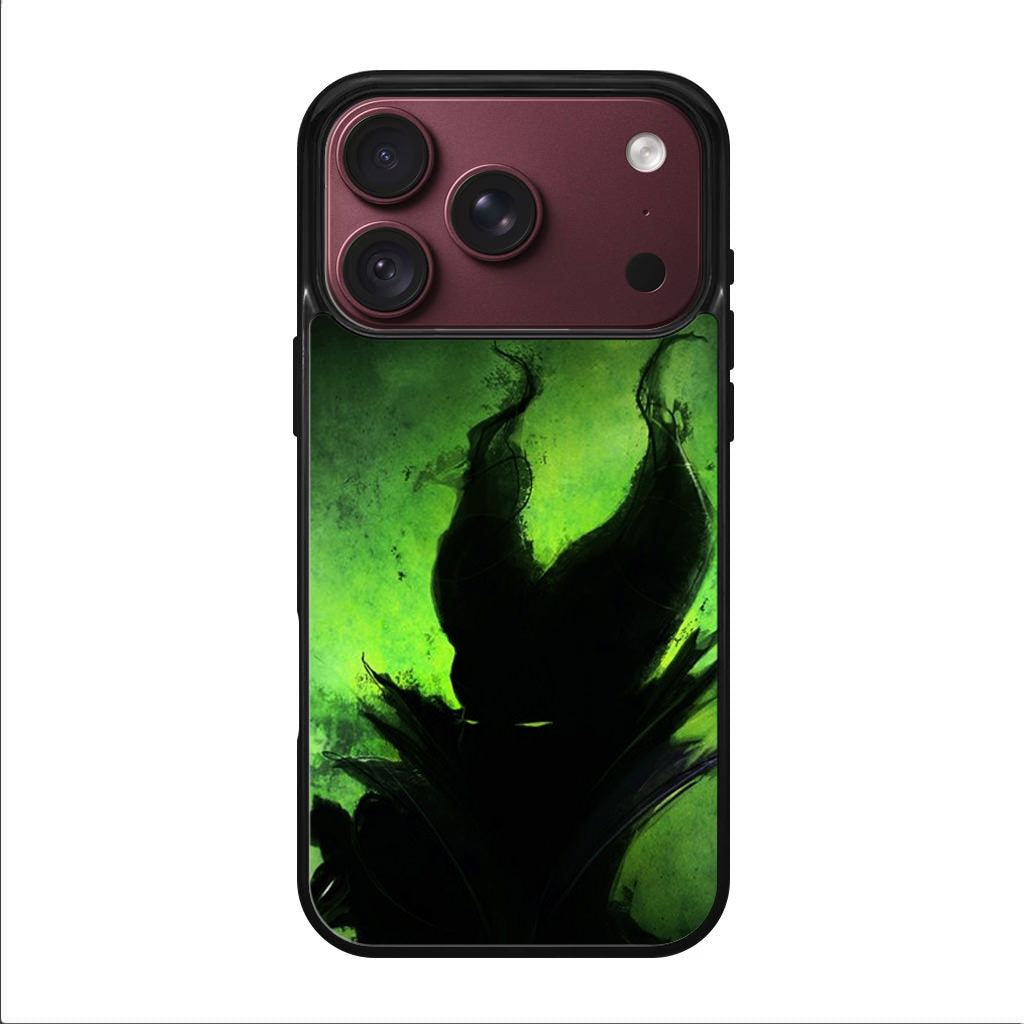 Villains Maleficent Silhouette iPhone 18 Pro / 18 Pro Max Case