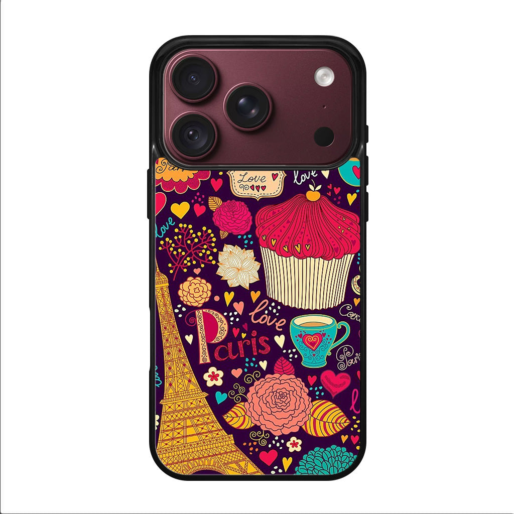 Vintage Love In Paris iPhone 18 Pro / 18 Pro Max Case