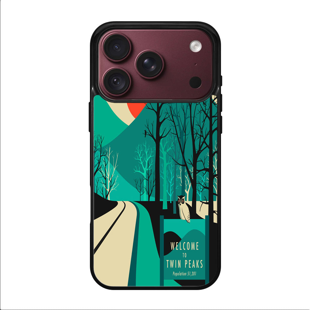 Welcome To Twin Peaks iPhone 18 Pro / 18 Pro Max Case