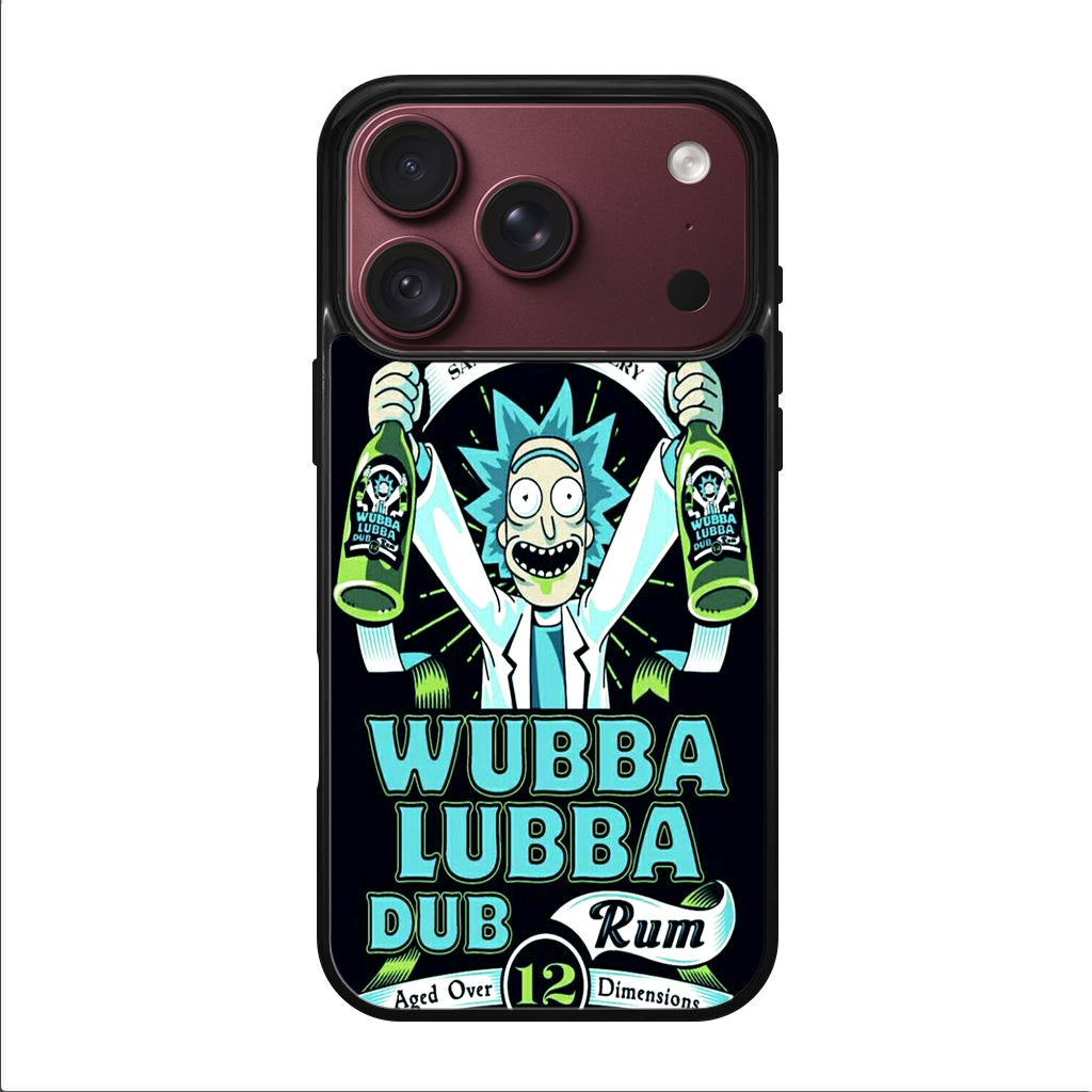 Wubba Lubba Dub Rum iPhone 18 Pro / 18 Pro Max Case