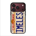 Back to the Future License Plate Timeless iPhone 18 Pro / 18 Pro Max Case